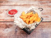 149 Country Potatoes mit Curry-Ketchup (vegan)