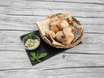 1084 Pizzabrötchen mit Kräuterbutter (10 Stück)