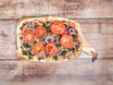 911 Party-Pizza mit drei Zutaten nach Wahl
