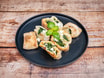 163 Pizzabrötchen Feta & Spinat (8 Stück)