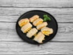 111 Vegan Pizzabrötchen gefüllt mit veganem Käse (8 Stück)